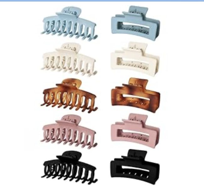 10 Piece Hair Claw Clips – Just $5.99 shipped!